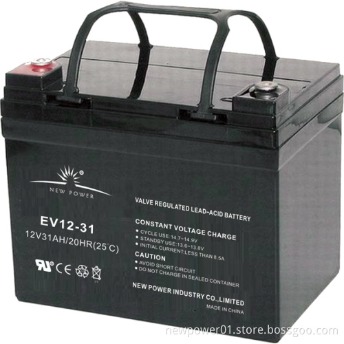 12V AGM Battery/ Golf and Electric Vehicles Battery (EV12-31)